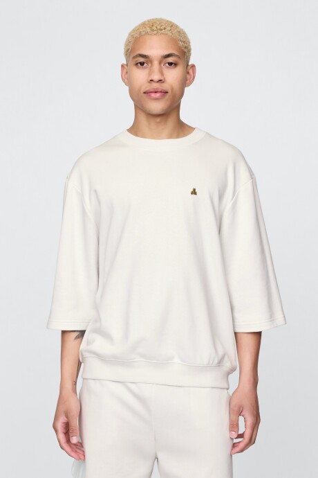 Remera Oversized Oso Brannan Hombre Carls Stone