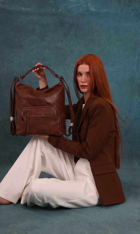 CARTERA MOCHILA VERBENA HABANO