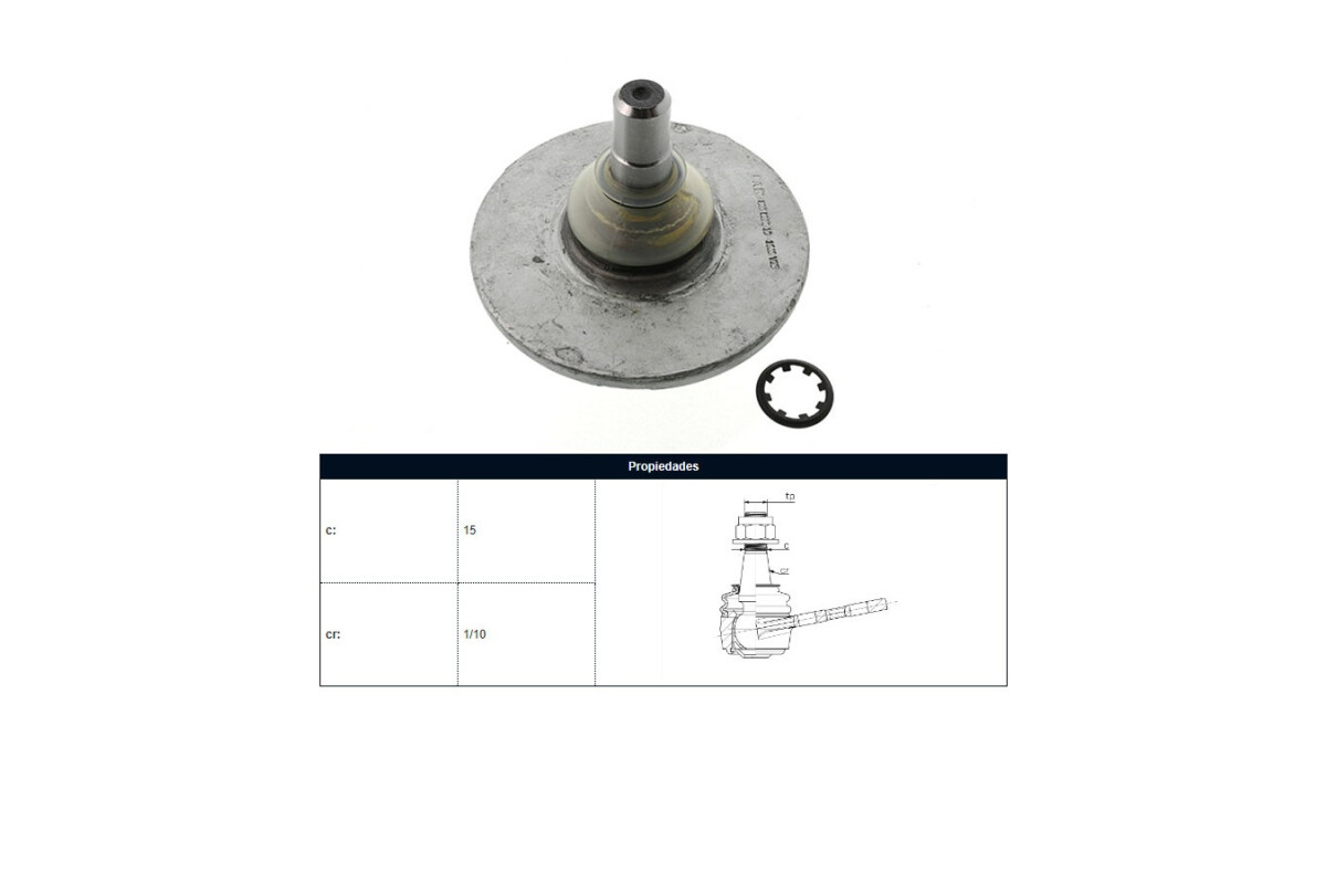 Rotula Del Renault Master 04-25 Der/Izq Rotula Del Renault Master 04-25 Der/Izq