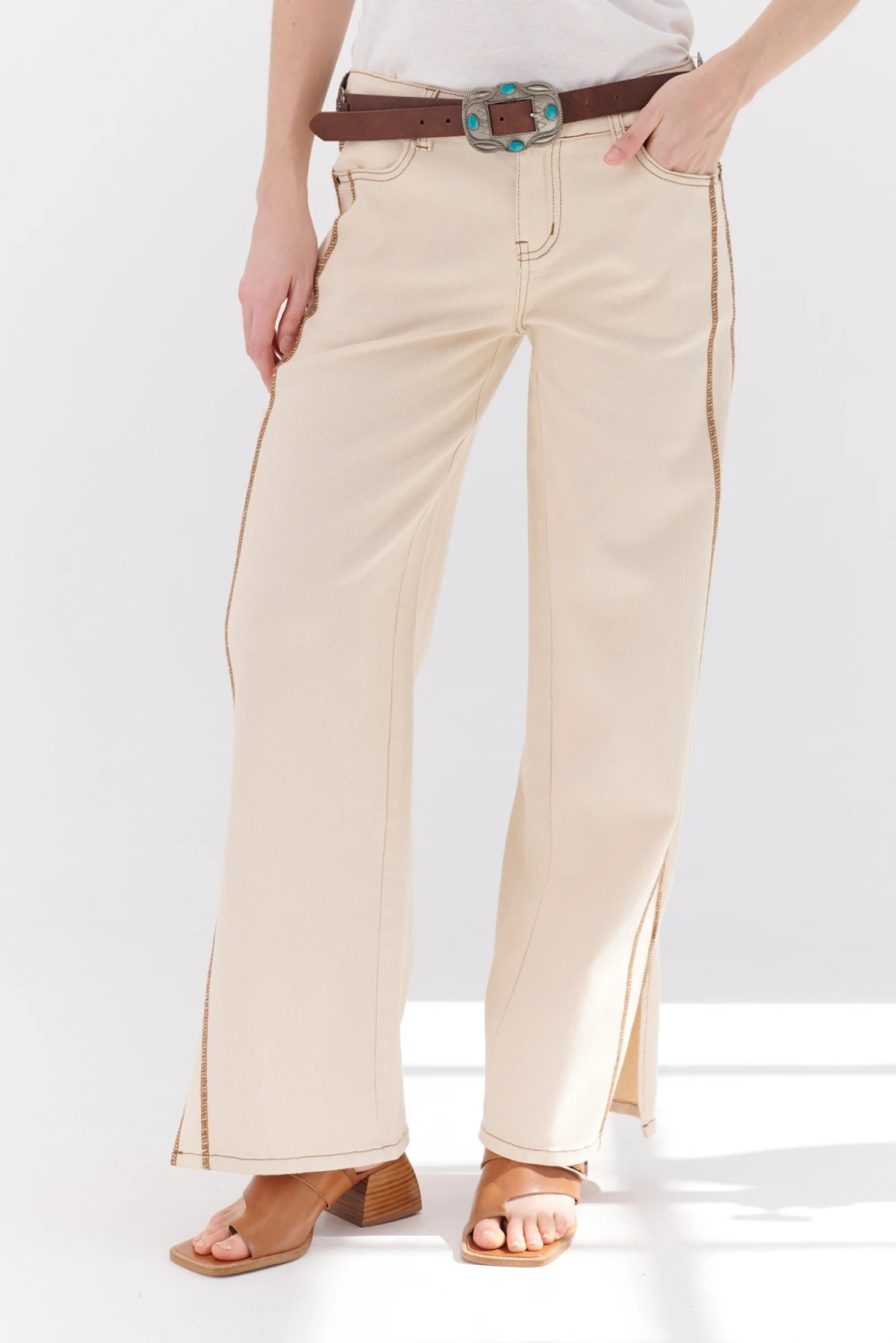 PANTALON NIZA natural 2