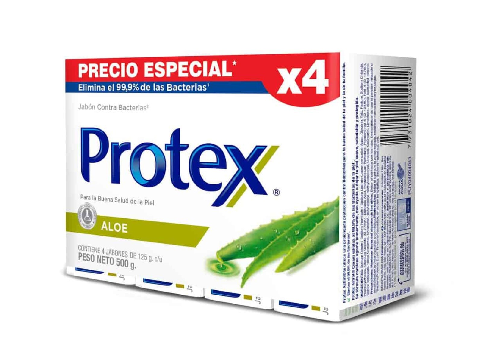 Protex Aloe Pack 4X3 