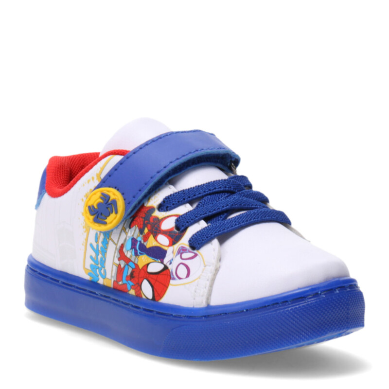 Championes Infantiles Spiderman SPIDERMAN con luces Blanco - Azul - Rojo