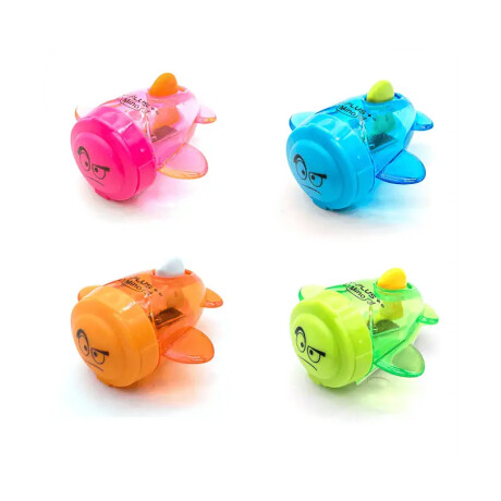 Sacapuntas Y plus Avion Verde