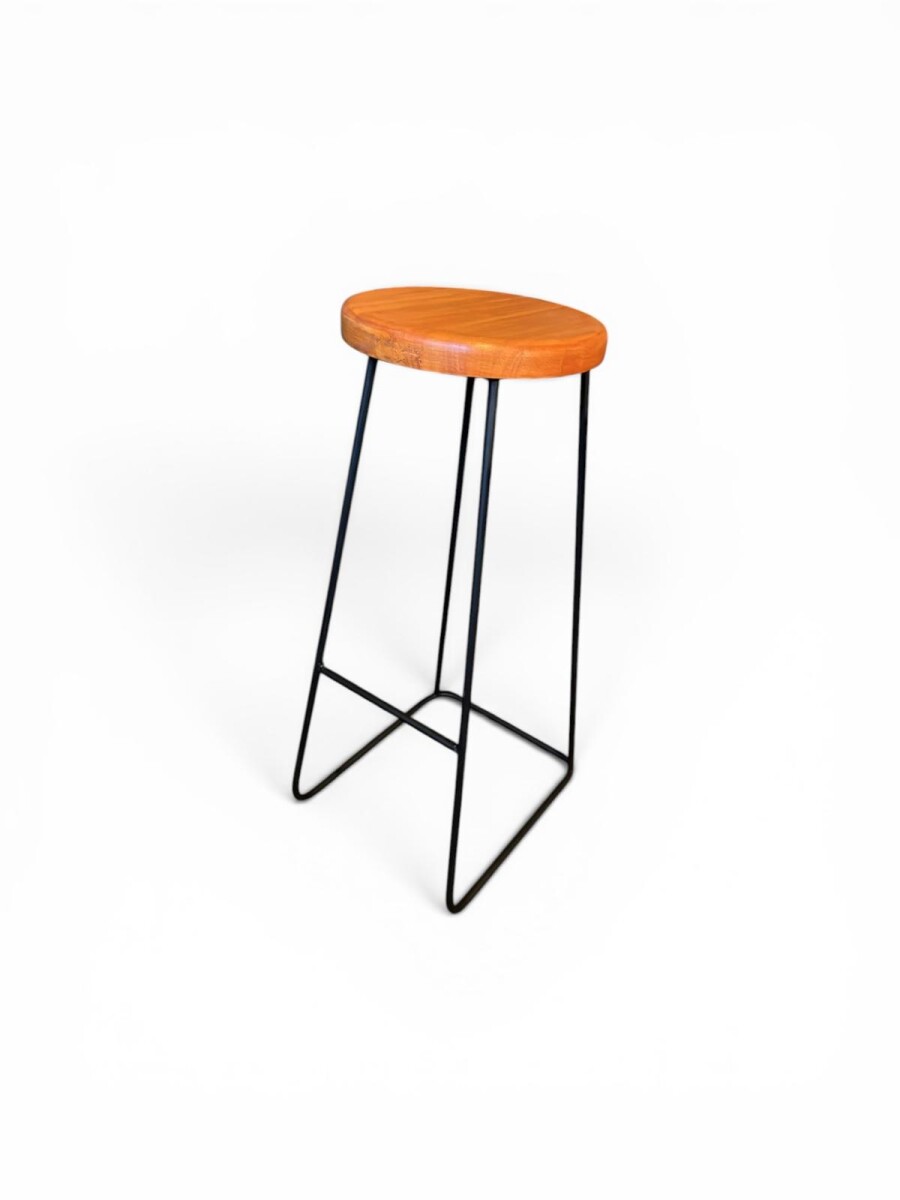Taburete Alto Eucaliptus Industrial 
