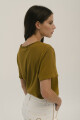 REMERA POCKET OLIVA