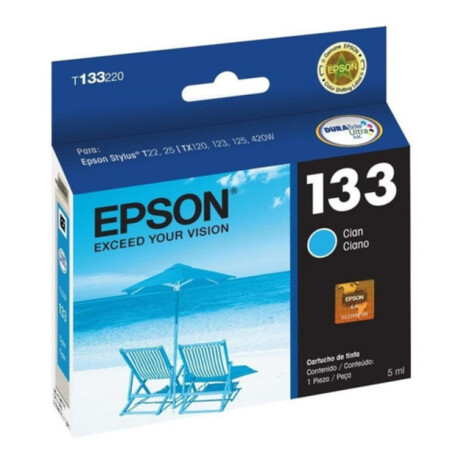 EPSON T133220 CYAN T25/TX125/135/320F/420W/430W/235W 2454