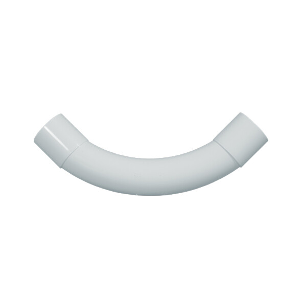 Curva de 90° tubo-tubo de 16mm, IP40 C36051