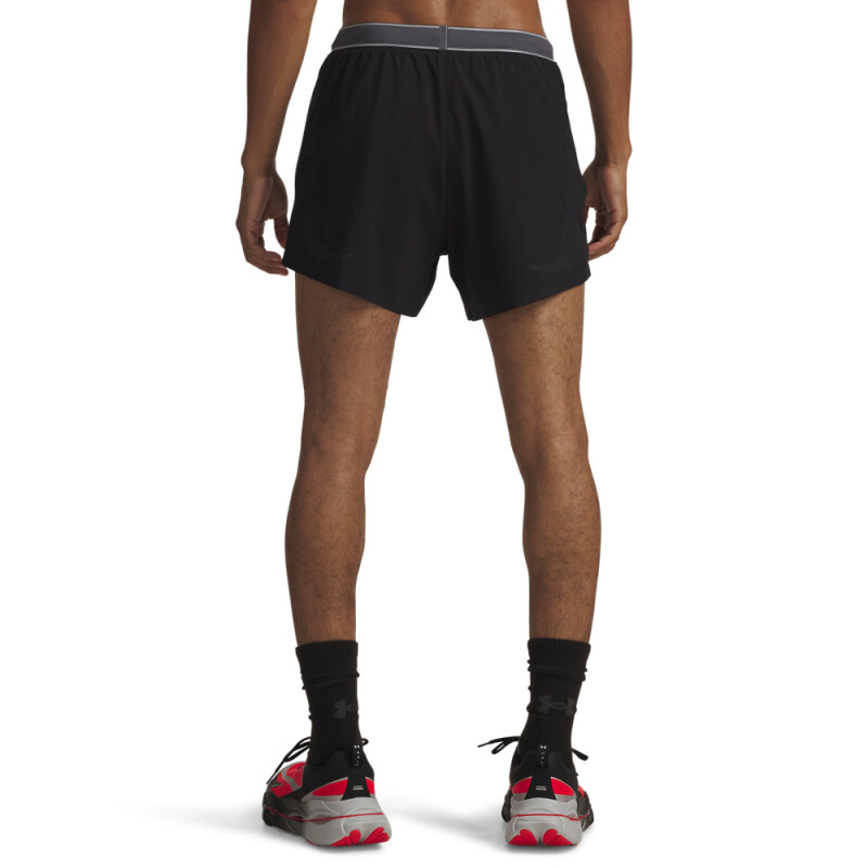 UA Halo Run Short-BLU BLK-001