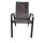 Silla Arye Paysandu beige de aluminio ligero Negro