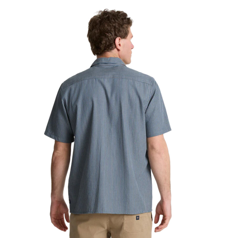 Camisa Roark Burnt - Azul Camisa Roark Burnt - Azul