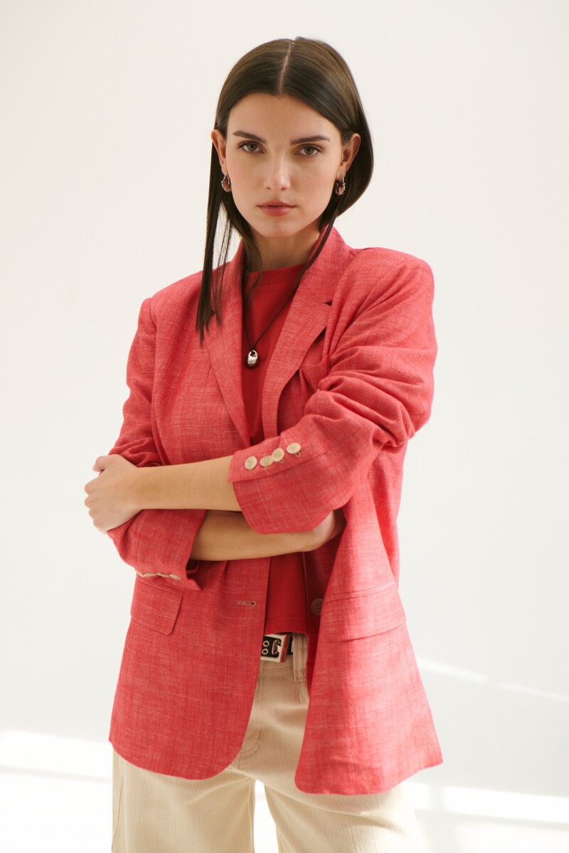BLAZER BOWIE ROJO