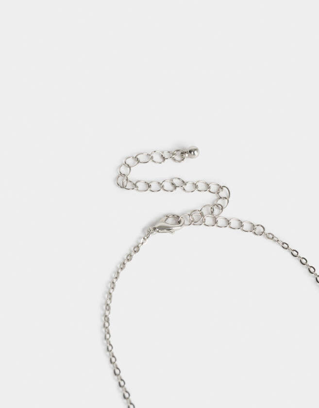 Collares Cortos De metal Collar Corto Metal Multicharm Plateado - Plateado