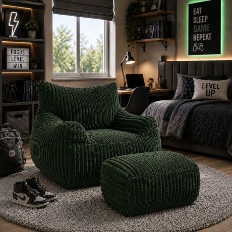 Sillon Infantil Cloudy Verde