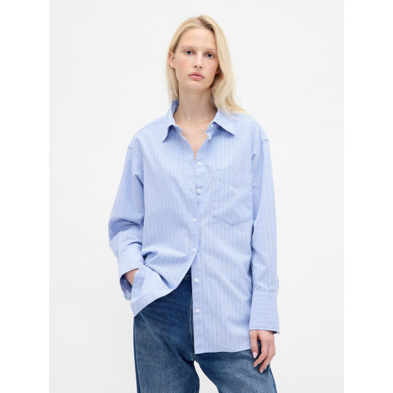 BIG SHIRT - OXFORD BLUE STRIPE