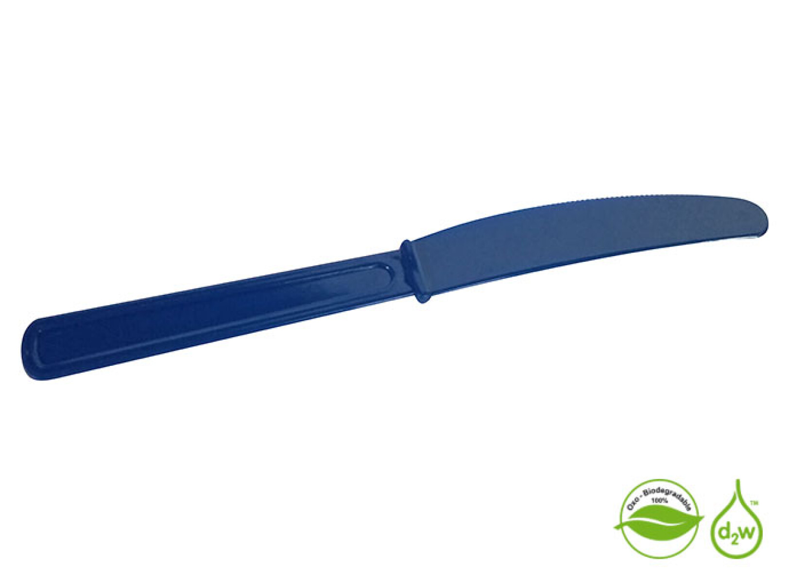 Cuchillos Biodegradables x10 unidades - Azul 