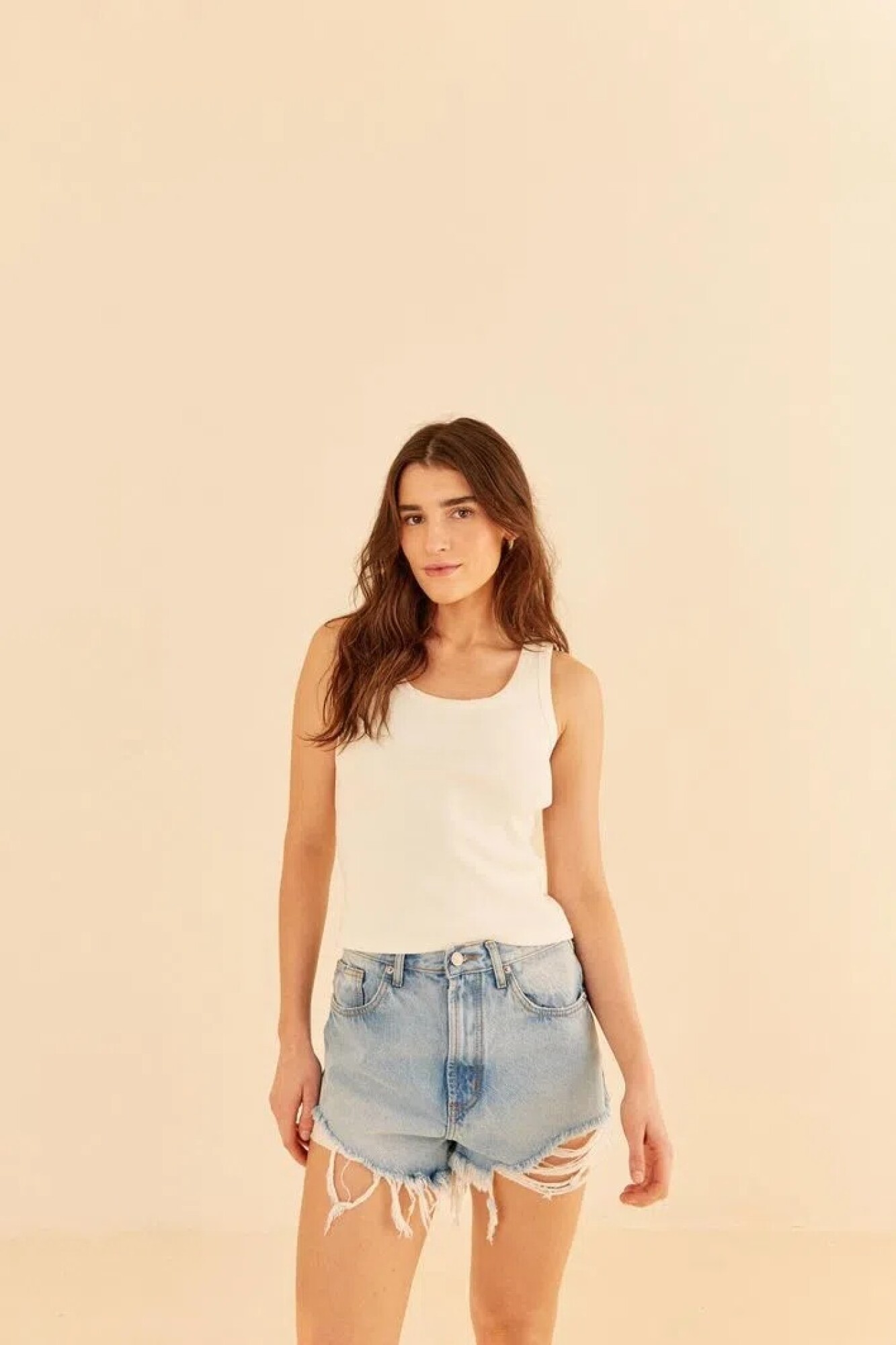 Short de jean corto sales