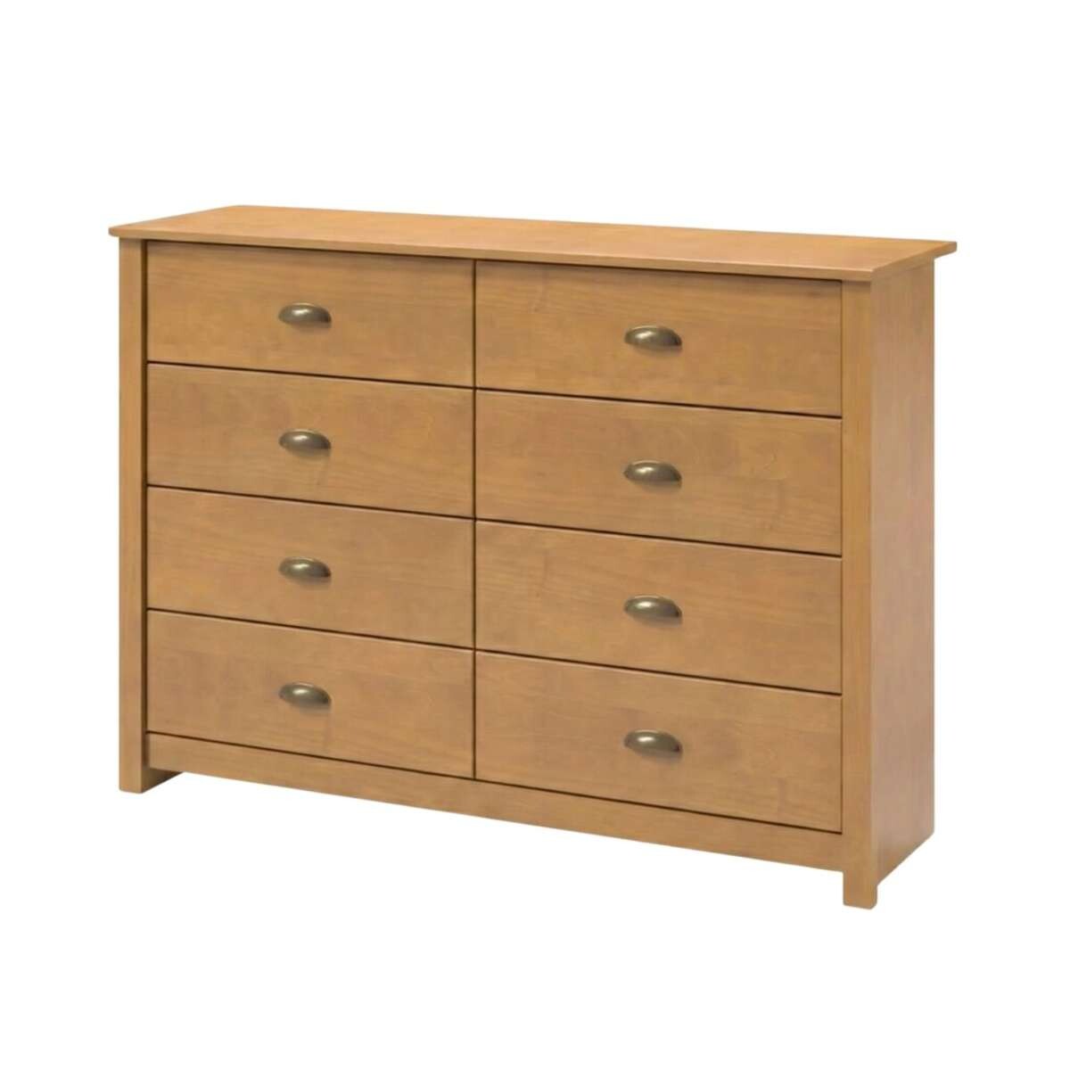 Comoda 8 cajones Linea Colonial - Freijo 