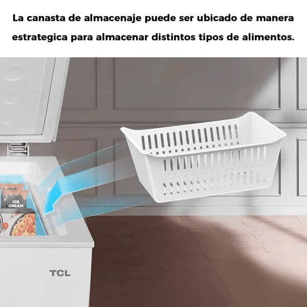 Freezer Horizontal F508cfw Tcl 508 L FREEZER TCL HORIZONTAL 508L F508CFW