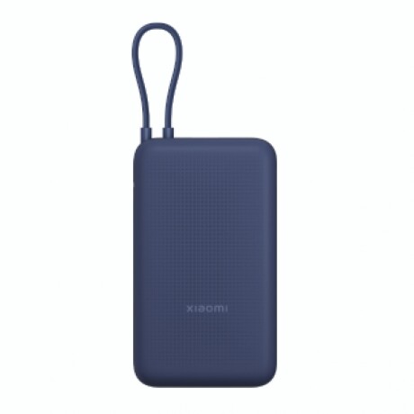 XIAOMI POWER BANK 33W 20000MAH INTEGRATED CABLE Cargador Portátil XIAOMI Power Bank 33W 20000 mAh Cable Integrado - Blue