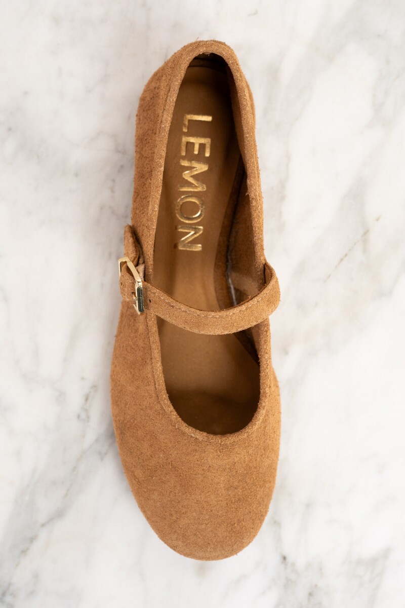 Chatita Gamuza Camel