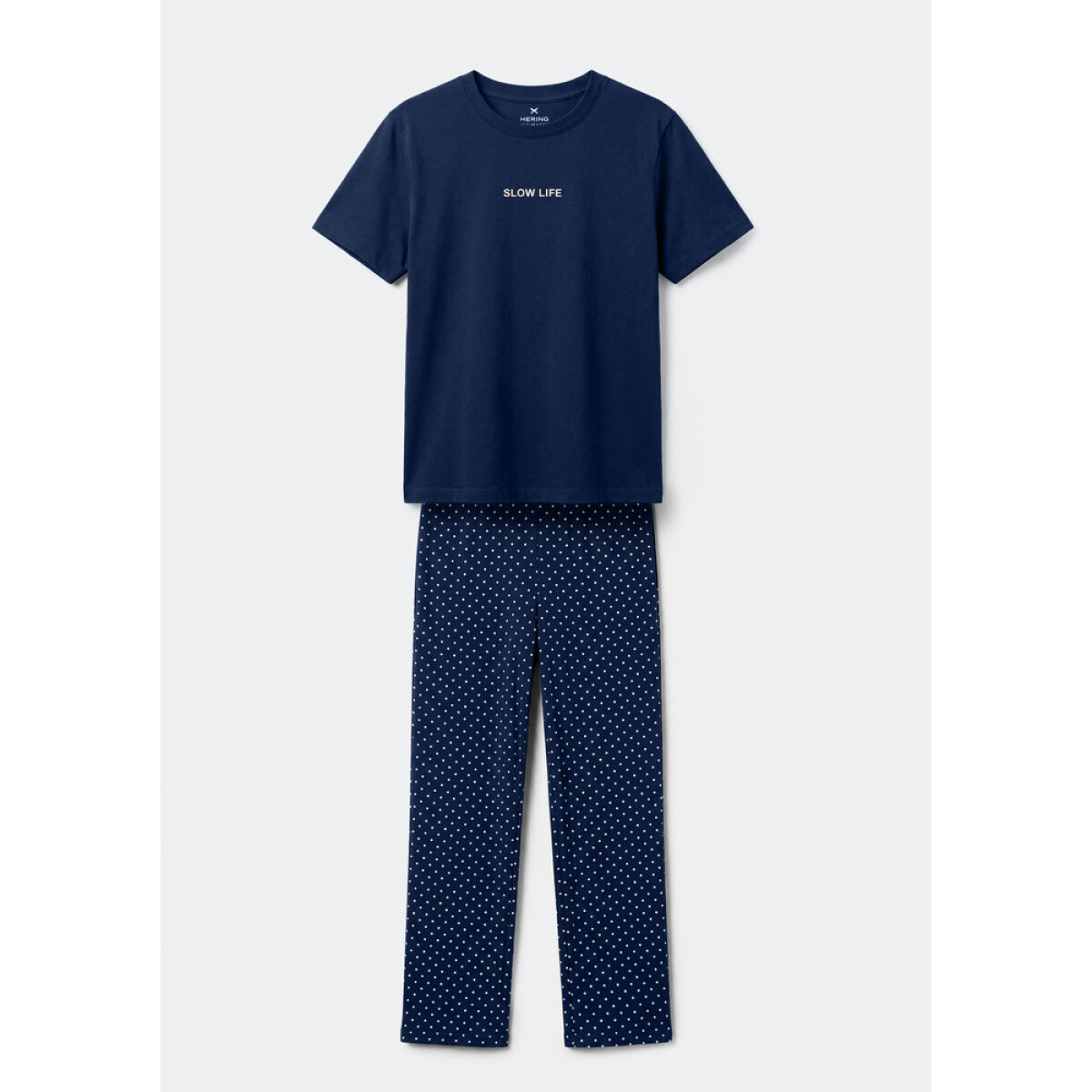 PIJAMA FEM - AZUL ESCURO 