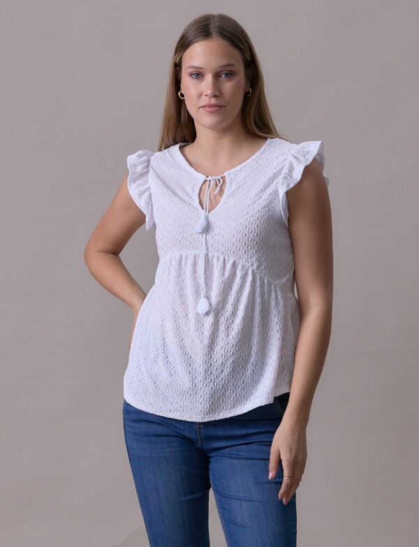 Blusa Calada BLANCO