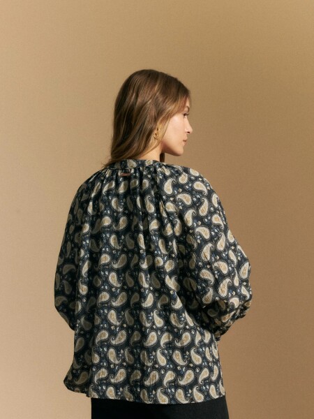 CAMISA ALLIE SALINA NEGRO