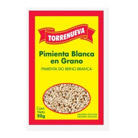 PIMIENTA BLANCA GRANO TORRENUEVA 20GR PIMIENTA BLANCA GRANO TORRENUEVA 20GR