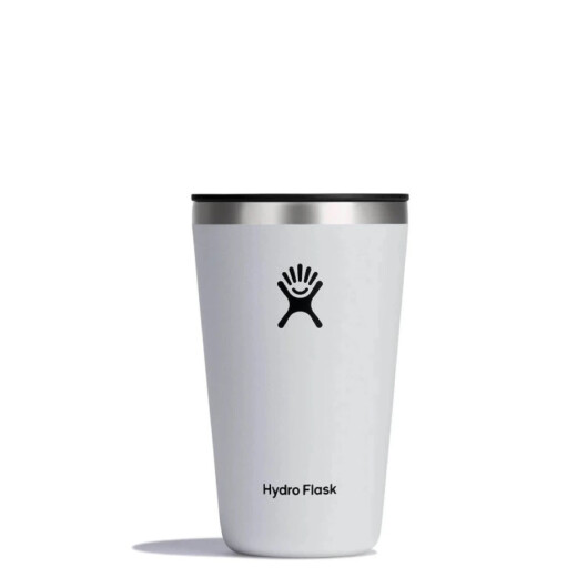 Vaso Hydro Flask 16 OZ All Around Tumbler - Blanco Vaso Hydro Flask 16 OZ All Around Tumbler - Blanco