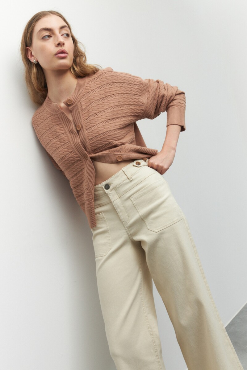 PANTALON ALBERTA - Crudo 