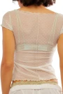 ON THE DOT BABY TEE Celeste