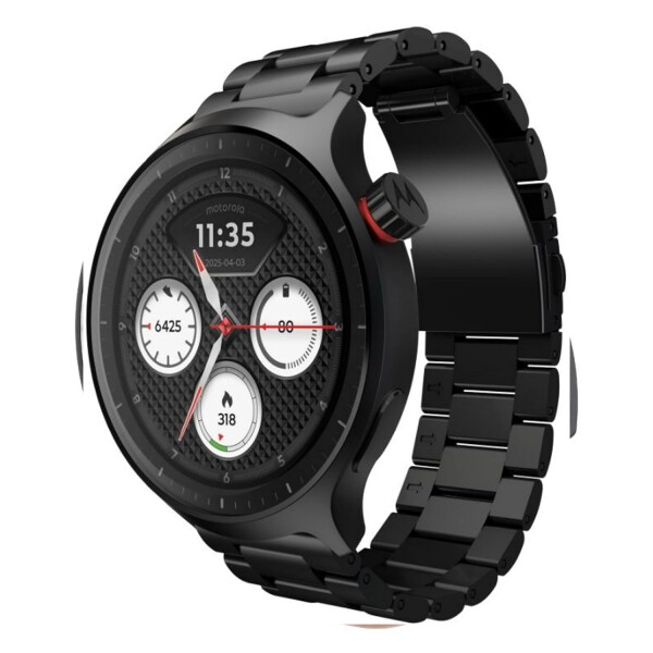 Smartwacht Motorola Xt2547-2 Gps Bluetooth Ip68 SMARTWATCH MOTO WATCH XT2547 NEGRO ACERO