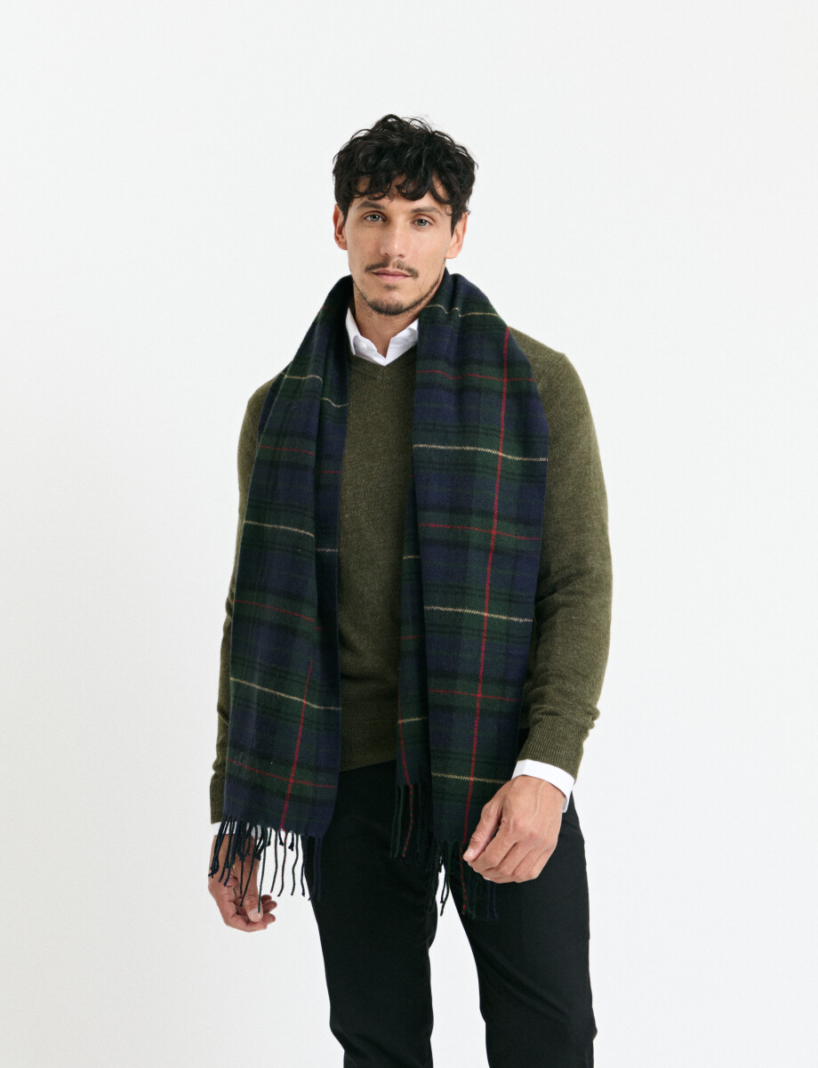 470313 SWEATER V HARRINGTON URBAN Verde Melange
