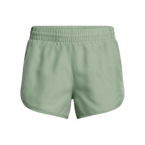 UA Fly By 3'' Shorts-GRN GRN-348