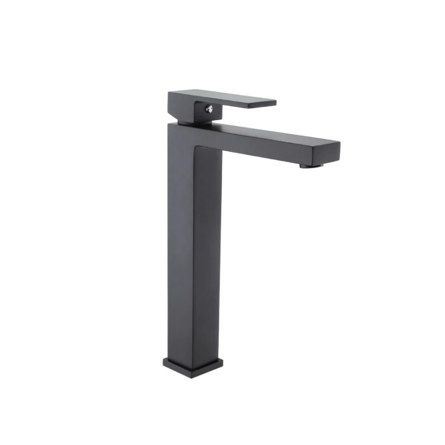 Grifería de Lavatorio Alto Monocomando Negro Linea Apollo Grifería de Lavatorio Alto Monocomando Negro Linea Apollo