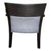 Poltrona Omega tapizado tela gris - PRODUCTO CON DETALLES - Poltrona Omega tapizado tela gris - PRODUCTO CON DETALLES -