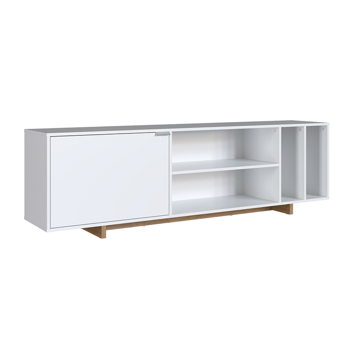 Rack TV Nomad Minimalista 1 Puerta 4 Estantes dma0016 