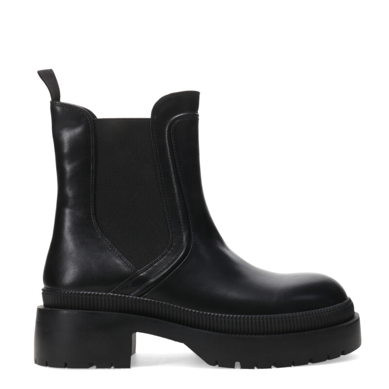 Botas de Mujer Miss Carol Nisa Chelsea Con Plataforma Negro