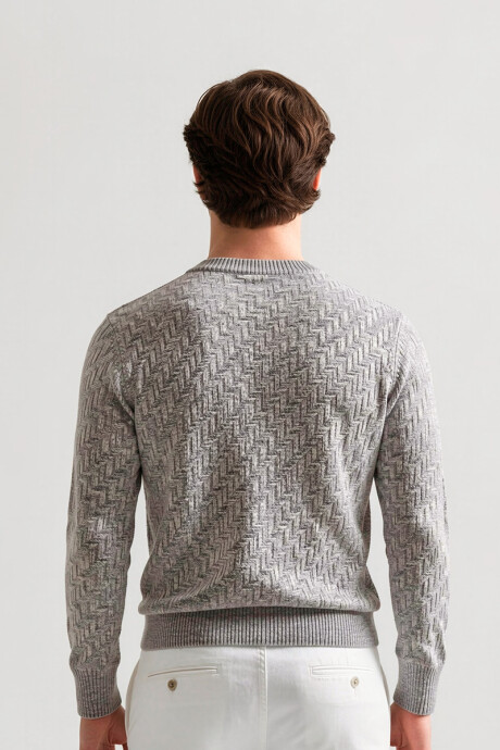 SWEATER PALSO OUTLET Gris Claro