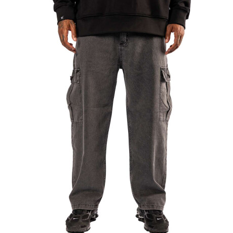 Pantalón Jean Tiffosi Cargo de Hombre Negro
