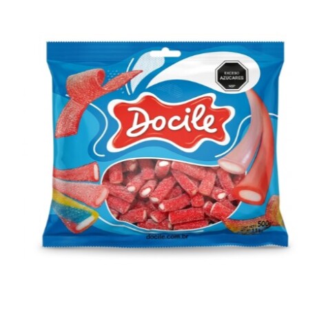 GELATINAS DOCILE (09) 500GRS TUBO FRUTILLA ACIDA GELATINAS DOCILE (09) 500GRS TUBO FRUTILLA ACIDA