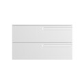 MUEBLE DE BAÑO ECONIC 100 CM BLANCO MATE CON ENCIMERA Mueble De Baño Econic 100 Cm Blanco Mate Con Encimera