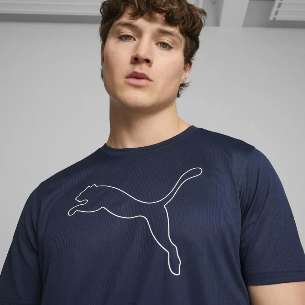 Performance Cat Tee M - Hombre Navy