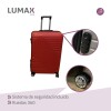 Set de 3 Valijas de Mano Rígidas Rojo