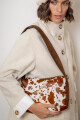 Cartera bohemia Pelo vaca