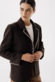 Blazer Cipra Bias Chocolate