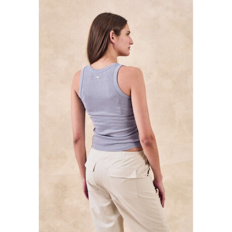 Musculosa Lurex Lila