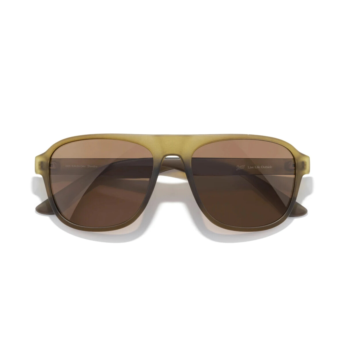 Lentes Sunski Shoreline Olive Amber 