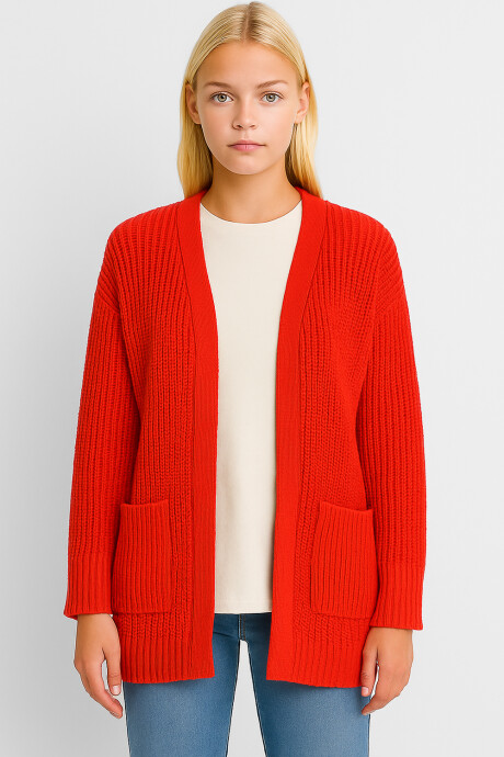 Saco Guana Rojo Oscuro