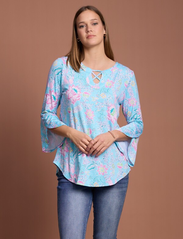 Blusa Print CELESTE/MULTI